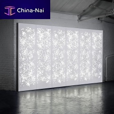 Wall-mounted decorative panel LIGHT WALLcoverSolid Surfacecommercial