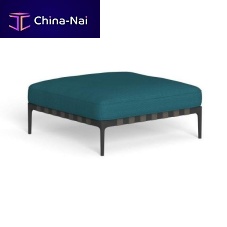 Contemporary pouf SALINASfabricsquareupholstered