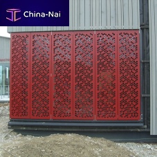 Sliding shutter CELLON - KITA HOLZKIRCHENfoldingHPLfor facades