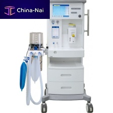 Trolley-mounted veterinary anesthesia workstation DM-6A