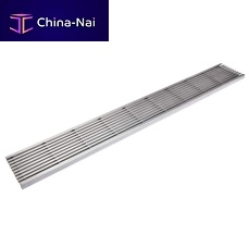 Galvanised steel drain grate LNGSSTABROST 7X7stainless steelfor public spacefor landscaping