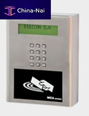 Terminal with keyboard MCA panel-mountTCP/IPcompact