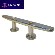 Boat deck cleat C215Tflatstainless steel