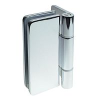 Glass door hinge LENEA FLEX : 60.20120.for shower doorbrasspolished brass