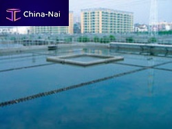 Activated sludge sewage treatment plant CAS