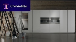 Contemporary storage cabinet for kitchen TU23