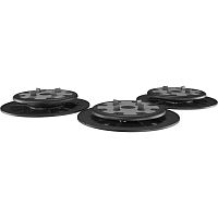 Polypropylene raised floor pedestal XSP LITEhigh-resistanceself-levelingoutdoor
