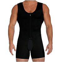 Post-operative support compression suit MBSmenblack