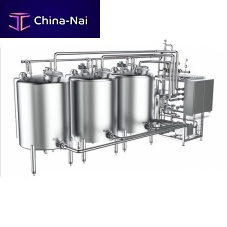 Cleaning system for the food industry CIPfor tank