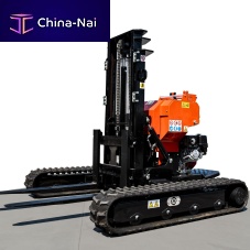 Gasoline-powered forklift truck Ercules P13 Sstand-oncrawler