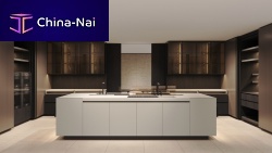 Contemporary kitchen ALEA PROlacquered woodislandwhite