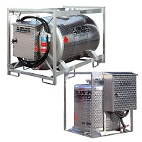 Transport tank Traspo® Inox for hazardous materialsstainless steelcylindrical