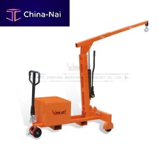 Hydraulic shop crane YLD550 seriestelescopicfoldingwith counterweight