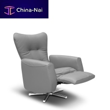 Contemporary armchair CESAREfabricwith footrestreclining