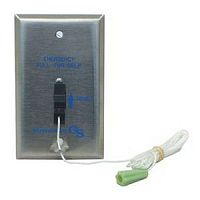 Pull cord switch CFA 6537 bipolarstainless steelelectromechanical