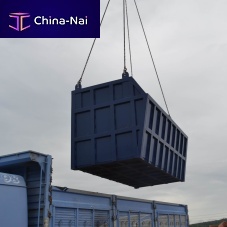 Truck-mounted crane for constructiontransport