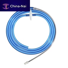 Insufflation tubing flexible