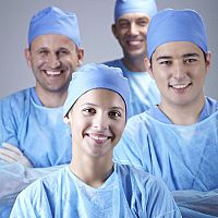 Unisex surgical gown breathablesterile
