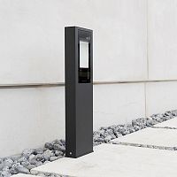 Urban bollard light MOD 2.0contemporaryextruded aluminumwith tempered glass diffuser