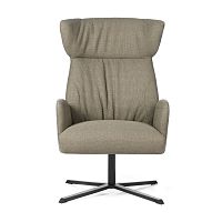 Contemporary armchair ENORA H40 HD PM +Afabricwith footrestwith headrest