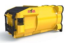Mobile waste compactor MC 060mixedhorizontal