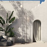 Floor-standing lamp ATMOSPHEREPMMAfiberglasscontemporary