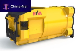 Mobile waste compactor MC 060mixedhorizontal