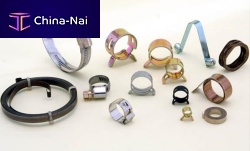 Stainless steel hose clamp worm-drive