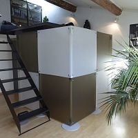 Removable partition acrylicresidentialindustrial