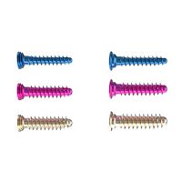 Ankle compression bone screw VOLITION cannulatedmetalliclocking