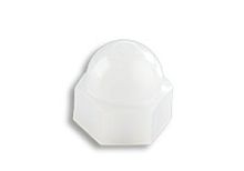 Hexagonal nut capplastic