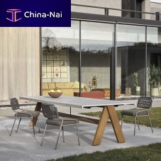 Contemporary garden chair TAI OPEN AIR outdoorfabricrope