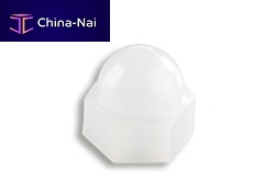 Hexagonal nut capplastic