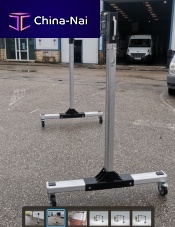 Mobile gantry crane PET 1000telescopicaluminumlightweight
