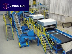 PET recycling unit