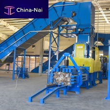 Horizontal baling press Prepress Single Flap Baler seriestop-loadingchannelfor cardboard