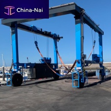 Lightweight gantry crane GH-25 self-propelledfor marine applicationsdouble-girder