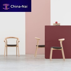 Contemporary chair DINAindooroakwalnut