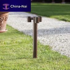 Garden bollard light CHRYSLER 72traditionalcopperbrass