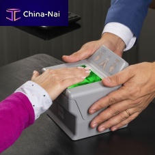 Fingerprint reader with optical sensor DactyScan84cfor border control