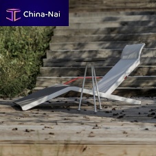 Contemporary sun lounger ALVA LAL455woodenwoodenaluminum