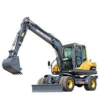 Rubber-tired excavator HWL90mediumdieselconstruction