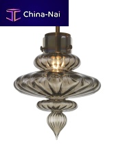 Traditional ceiling light BASILICAglasswith incandescent bulbLED
