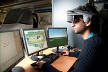 Air traffic simulation software for aeronautics