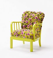 Contemporary armchair No. 2.2Merino woolhandmadecustomizable color