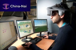 Air traffic simulation software for aeronautics