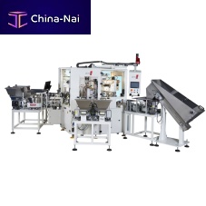 Automatic assembly machine for industrial applicationscam-operated