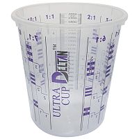 Paint mixing cup