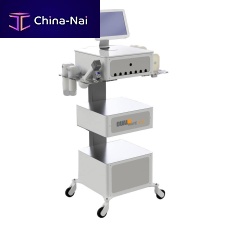 Laser skin resurfacing unit DUAL WAVE 4.0vacuum suction body contouring unitdermo-massage unittrolley-mounted