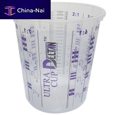 Paint mixing cup